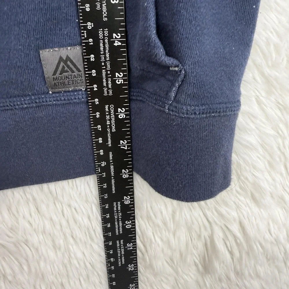 The North Face Men's FlashDry Mountain Athletics Hoodie Size M Blue Pullover